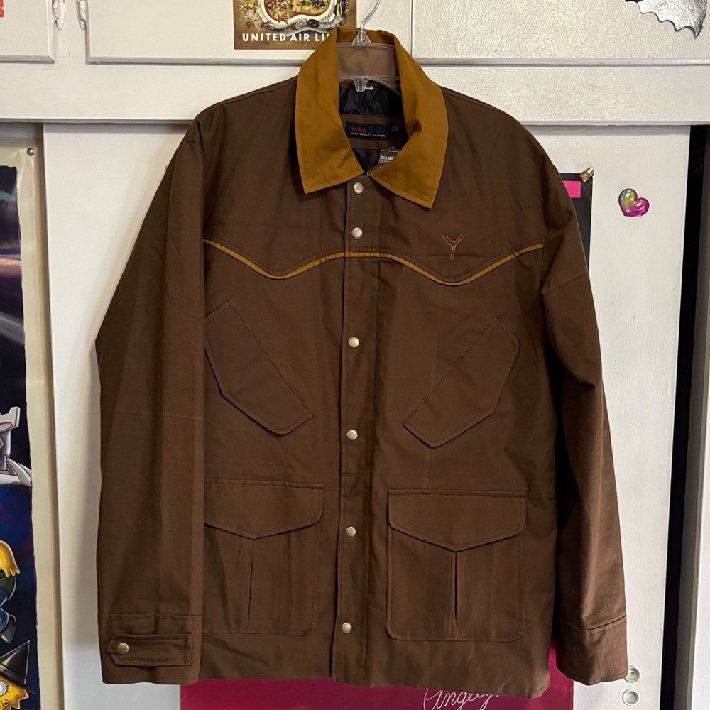 Jamie Dutton Yellowstone Canvas Jacket - Medium